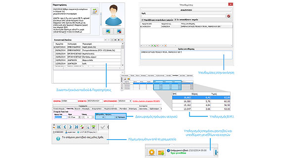 έξυπνο παιδιατρικό λογισμικό SK παιδιατρείο