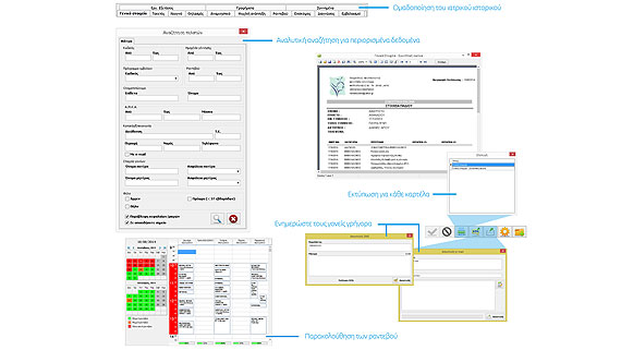 οργάνωση παιδιατρείου με το παιδιατρικό λογισμικό SK Παιδιατρείο